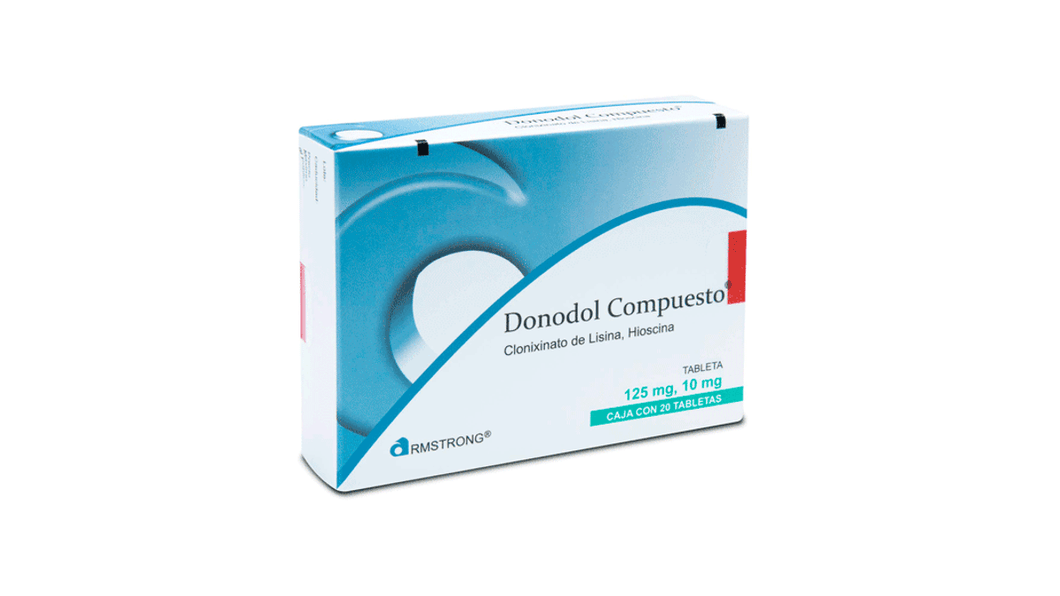 CLONIXINATO DE LISINA / BUTILHIOSCINA 125/10MG 20 TABLETS